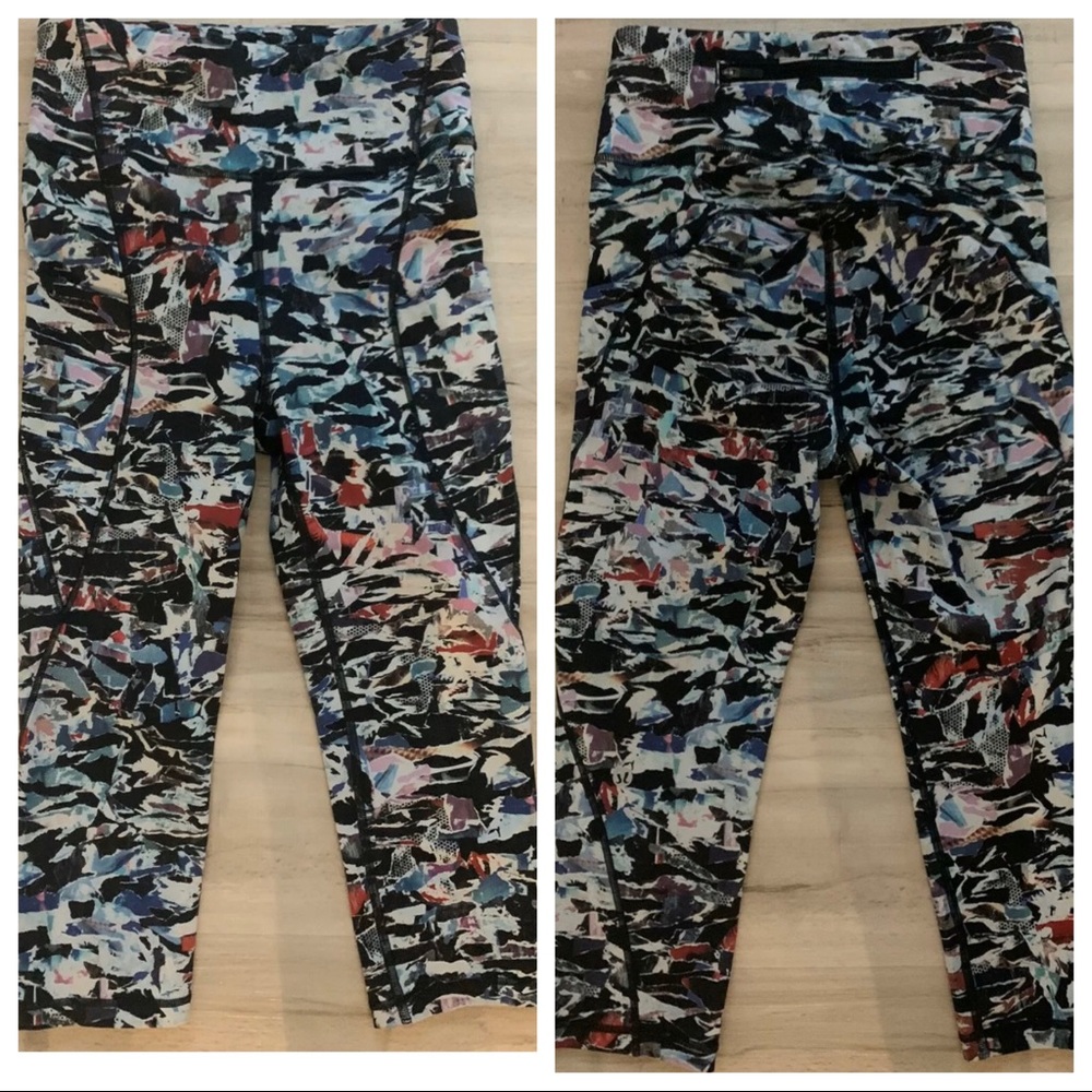 Lululemon crops size 4